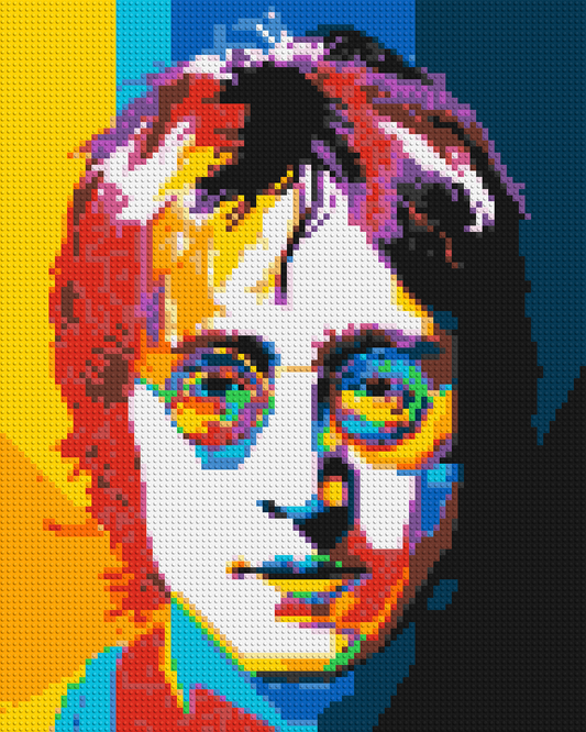 John Lennon - Brick Art Mosaic Kit 4x5 large