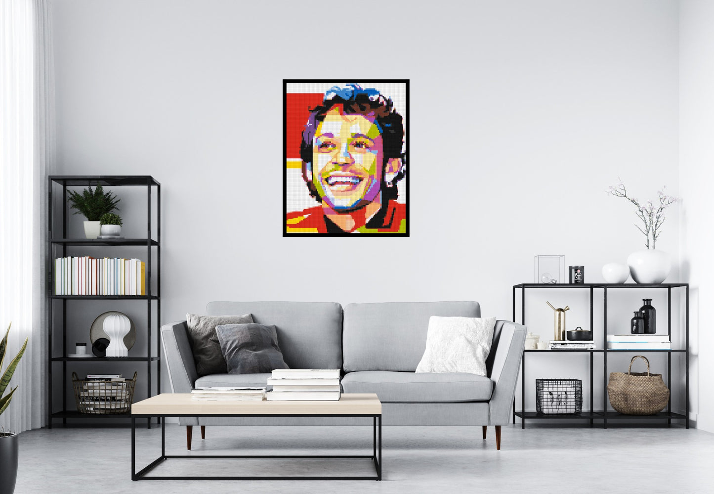 Valentino Rossi - Brick Art Mosaic Kit 4x5 large