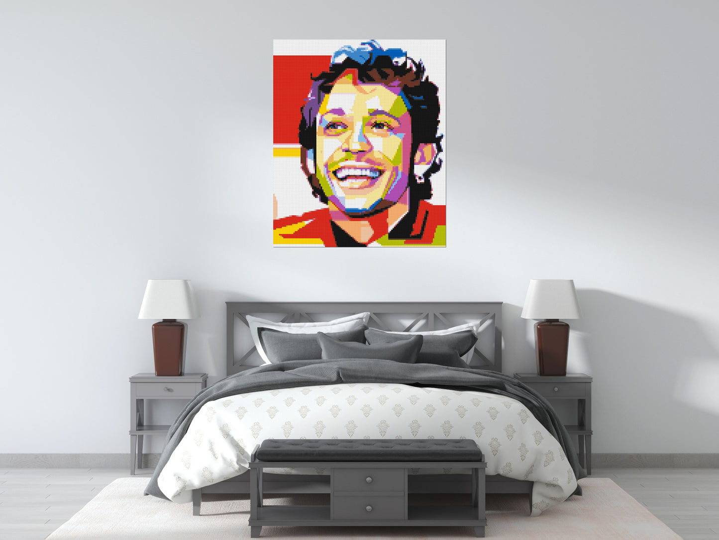 Valentino Rossi - Brick Art Mosaic Kit 5x6 large