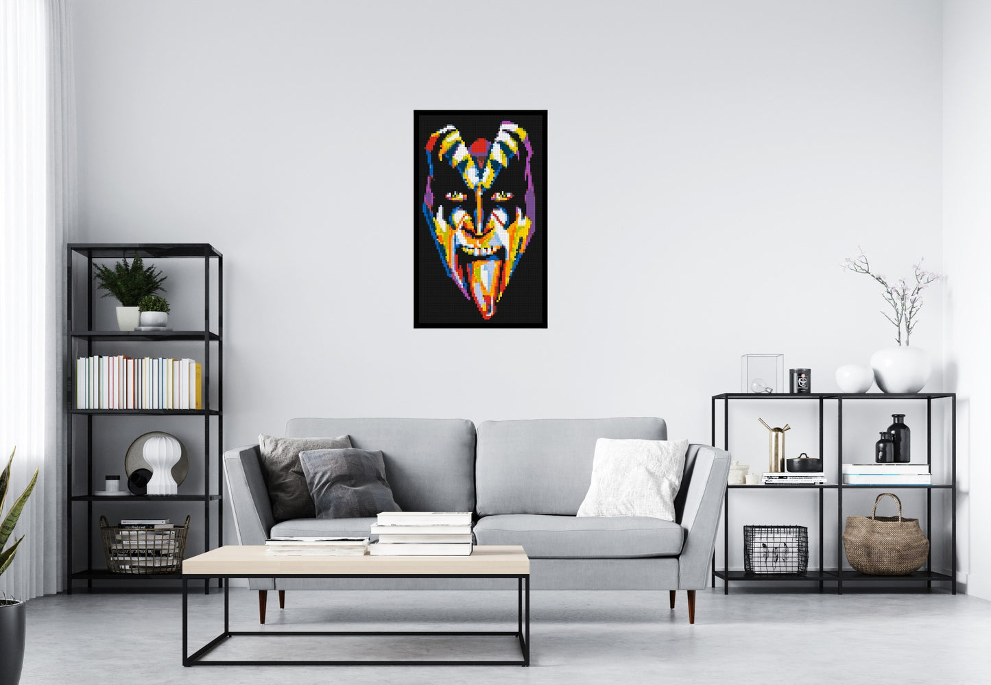 Gene Simmons - Brick Art Mosaic Kit 3x5 large