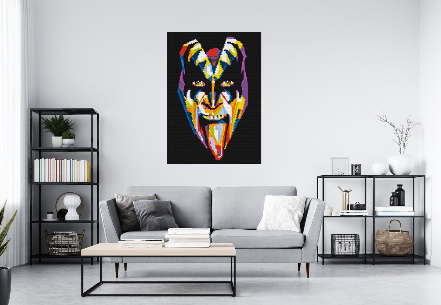 Gene Simmons - Brick Art Mosaic Kit 5x7 large