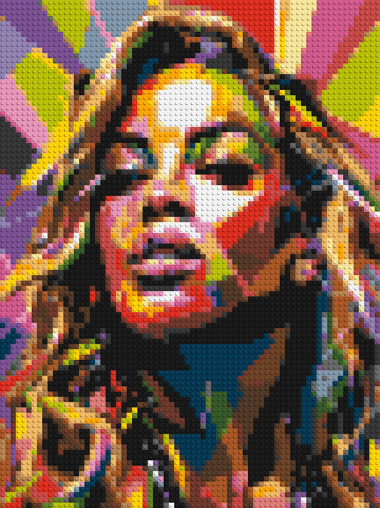 Beyoncé - Brick Art Mosaic Kit 3x4 large