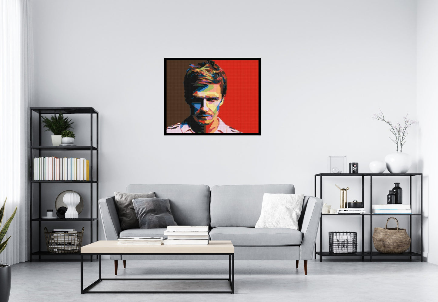 David Beckham - Brick Art Mosaic Kit 5x4 large