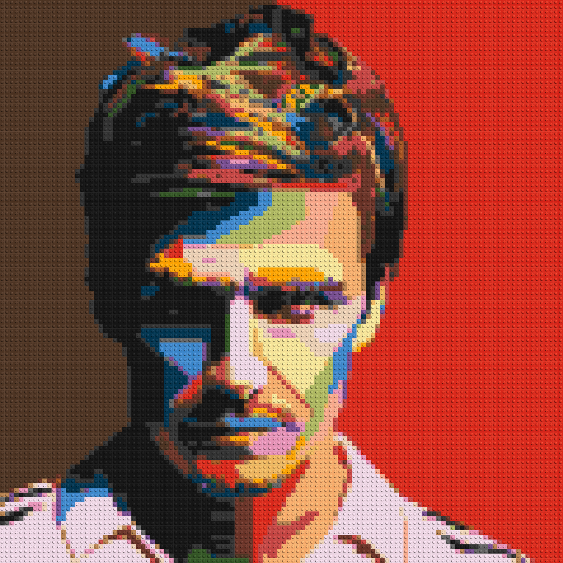 David Beckham - Brick Art Mosaic Kit 5x5 large