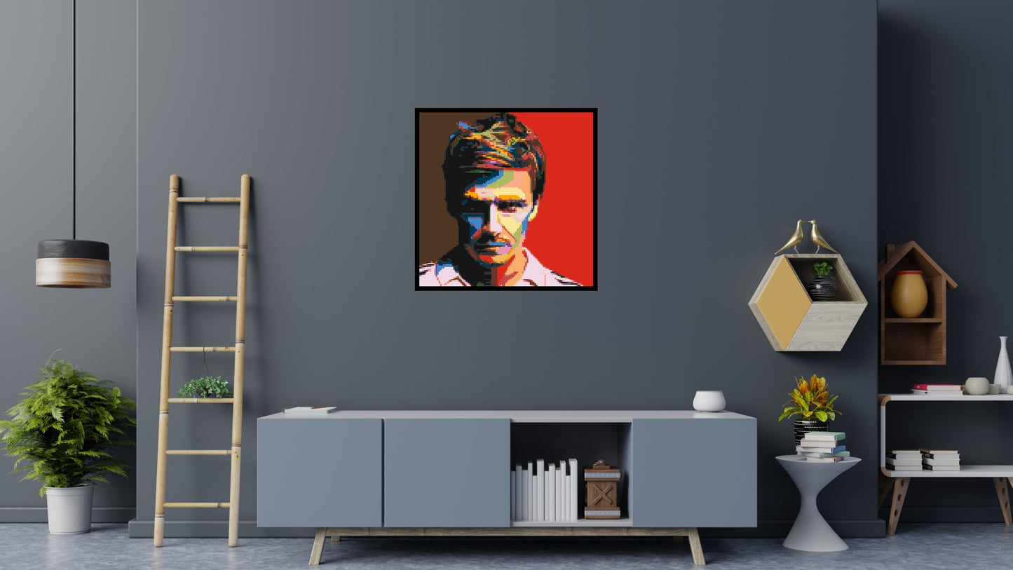 David Beckham - Brick Art Mosaic Kit 5x5 large