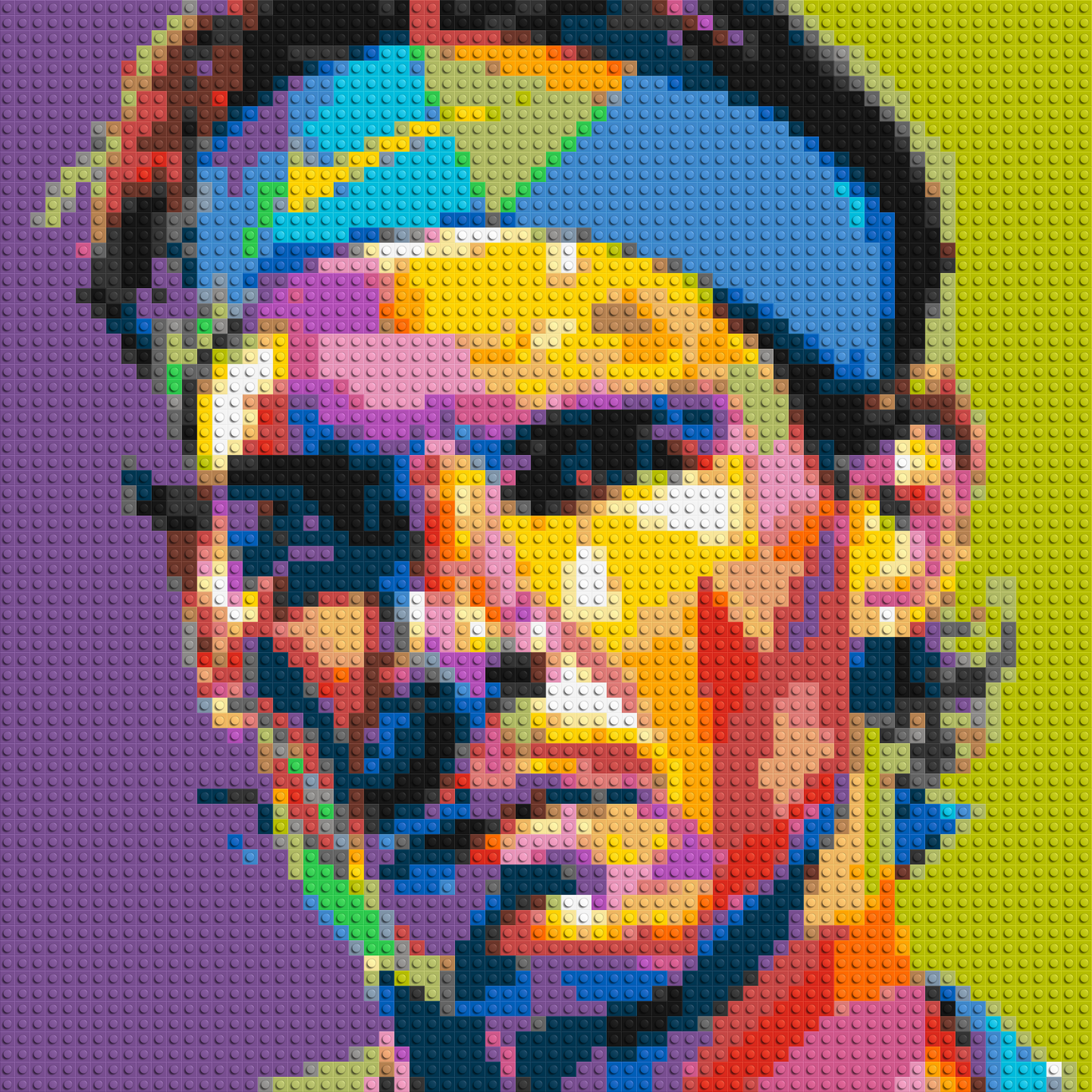 Rafael Nadal - Brick Art Mosaic Kit 3x3 large