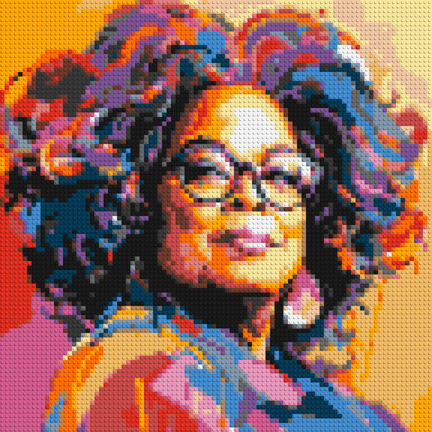 Oprah Winfrey - Brick Art Mosaic Kit 4x4 large