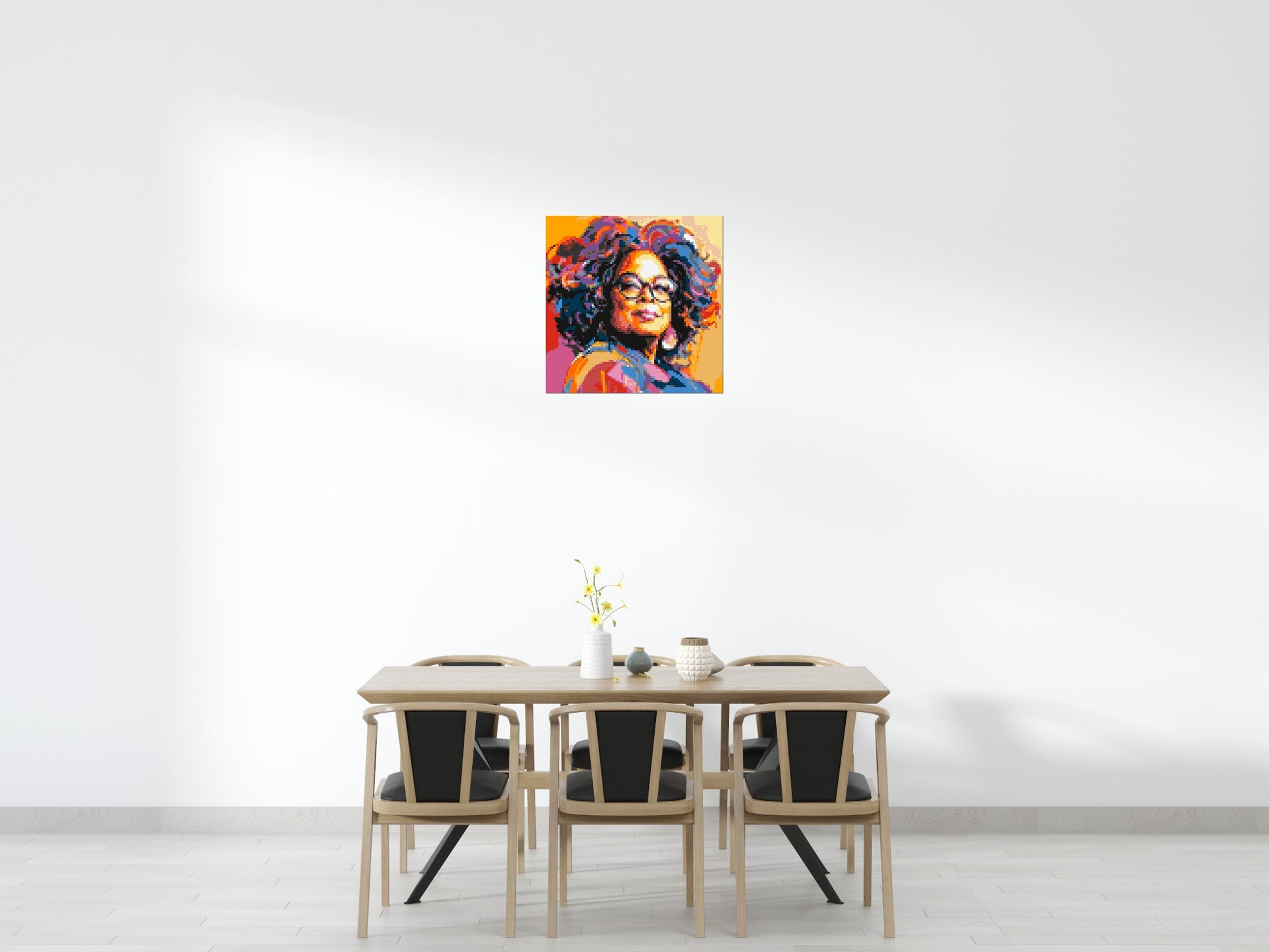 Oprah Winfrey - Brick Art Mosaic Kit 4x4 scene