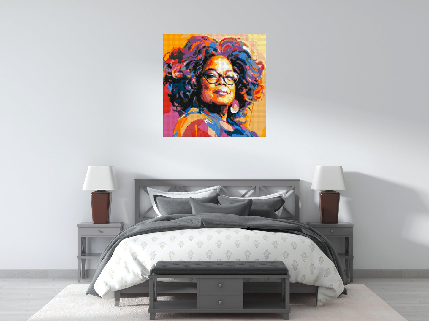 Oprah Winfrey - Brick Art Mosaic Kit 5x5 large