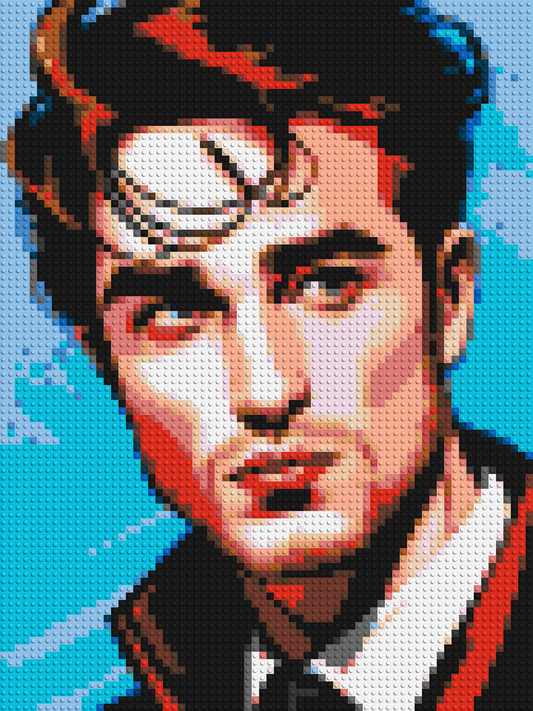 Robert Pattinson - Brick Art Mosaic Kit 3x4 large