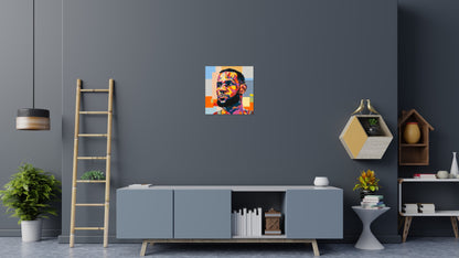 LeBron James - Brick Art Mosaic Kit 3x3 large