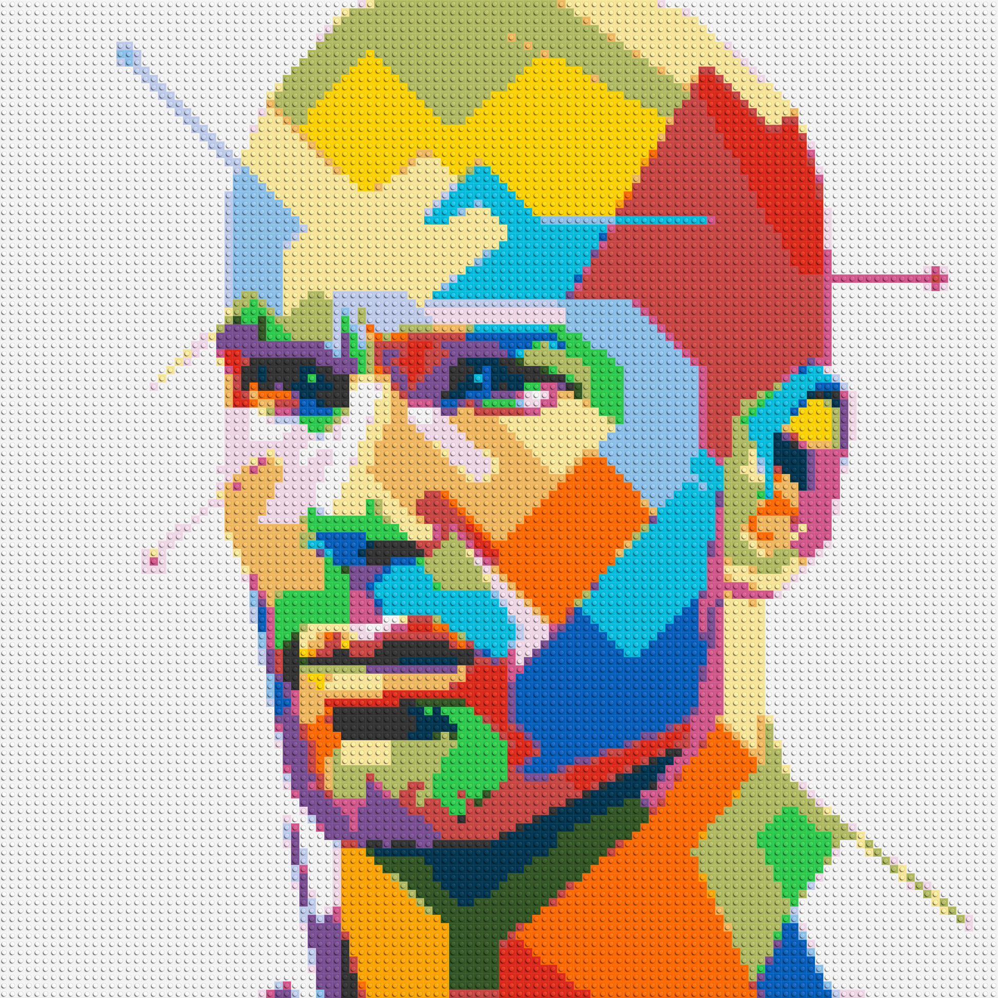 Zidane - Brick Art Mosaic Kit 5x5 large