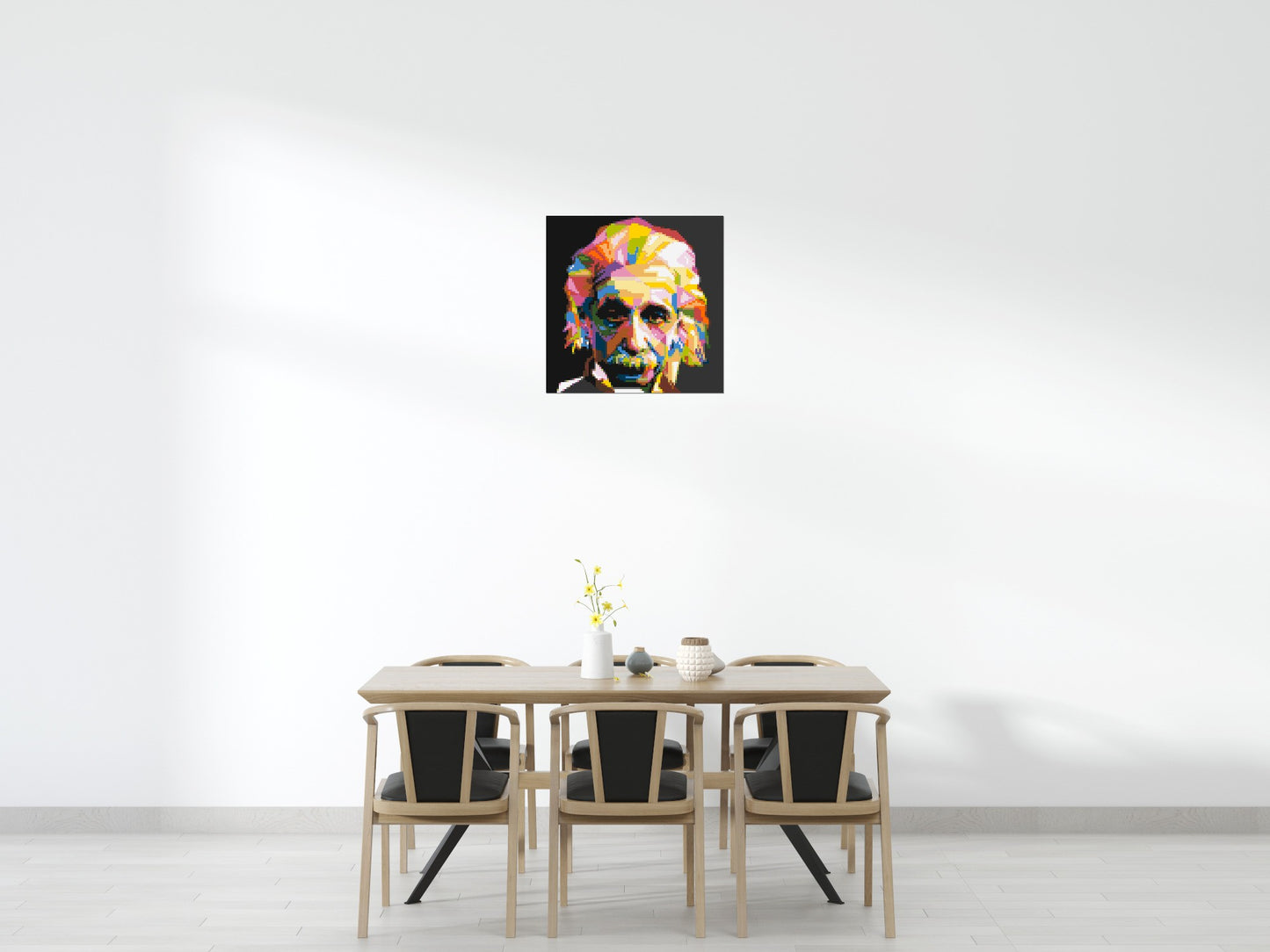 Albert Einstein - Brick Art Mosaic Kit 4x4 large