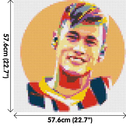 Neymar #3 - Brick Art Mosaic Kit 3x3 large