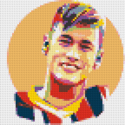 Neymar #3 - Brick Art Mosaic Kit 3x3 large