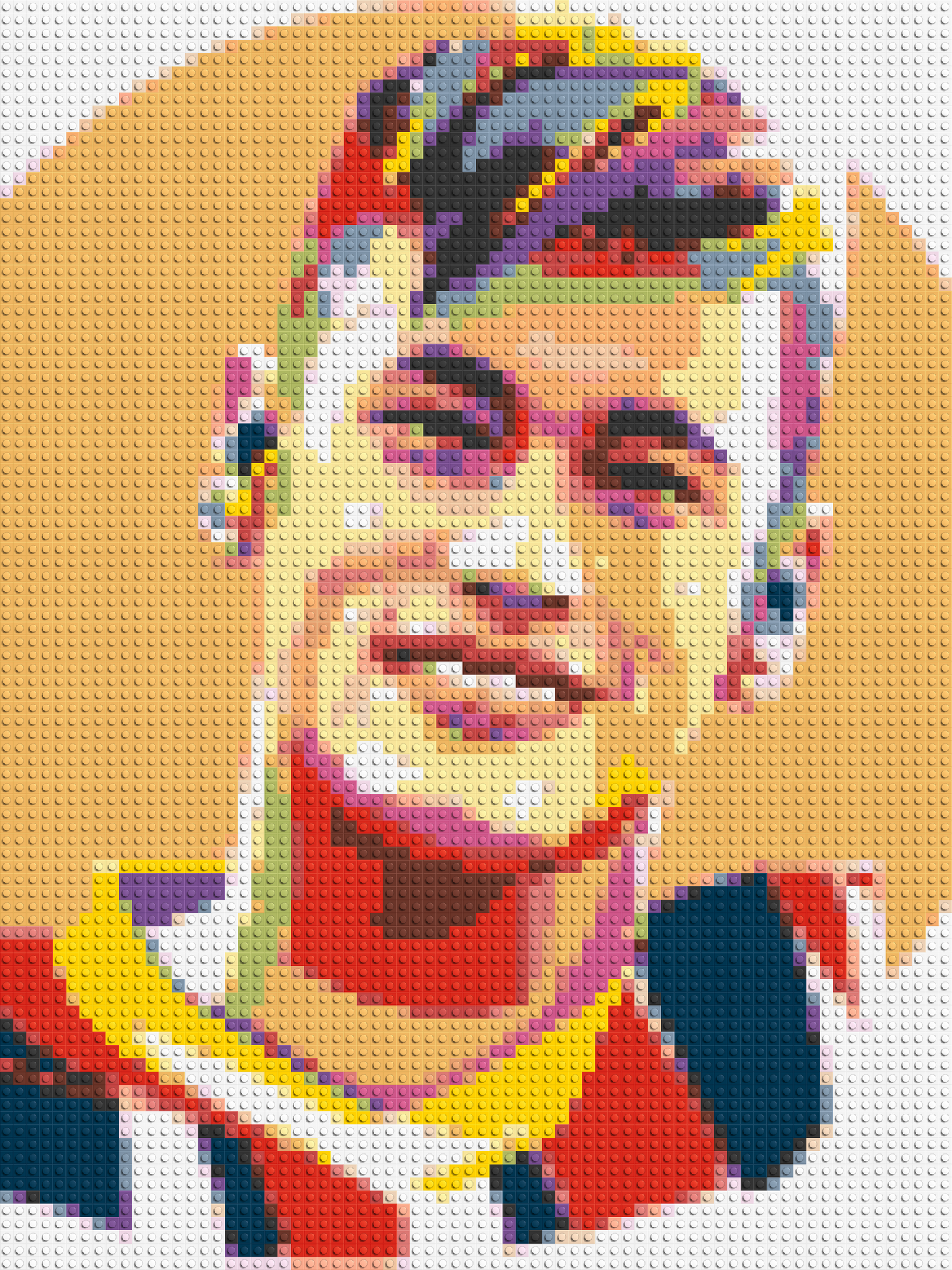 Neymar #3 - Brick Art Mosaic Kit 3x4 large