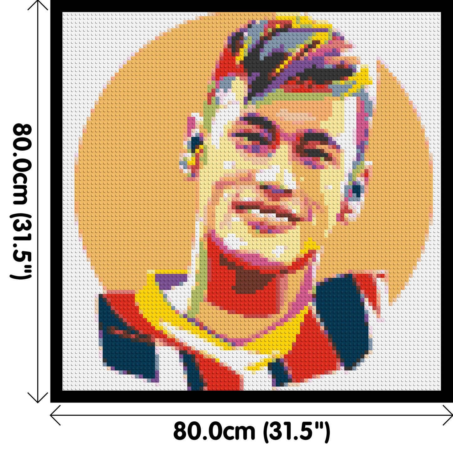 Neymar #3 - Brick Art Mosaic Kit 4x4 large