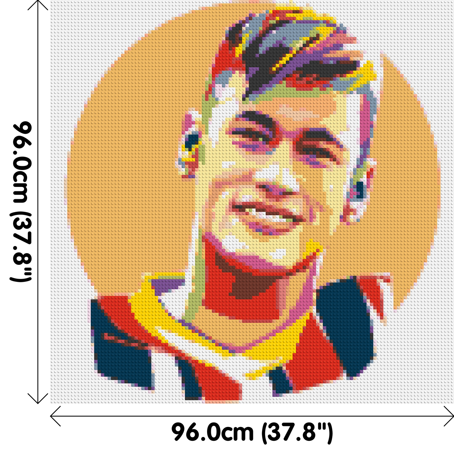 Neymar #3 - Brick Art Mosaic Kit 5x5 large