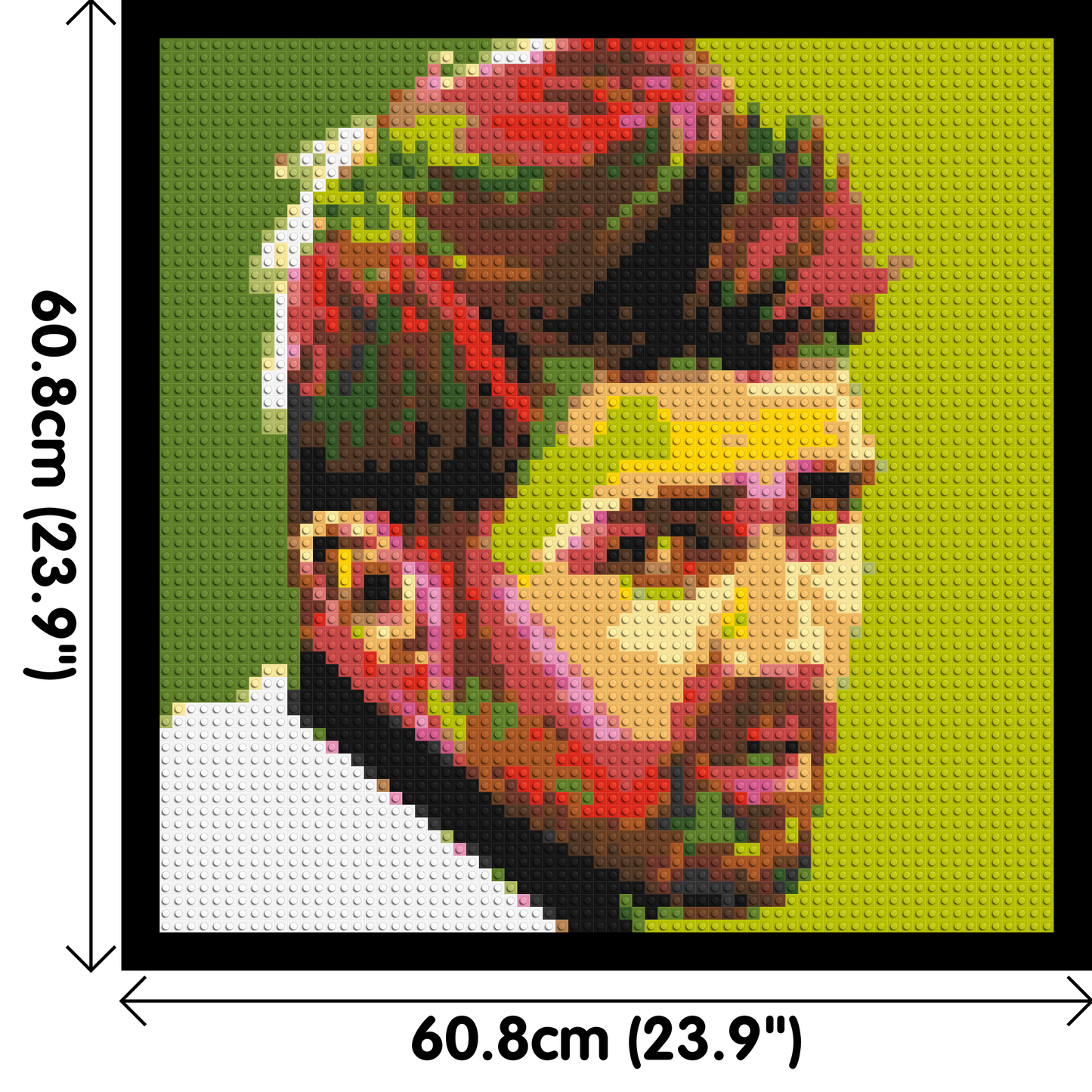 David Villa - Brick Art Mosaic Kit 3x3 large