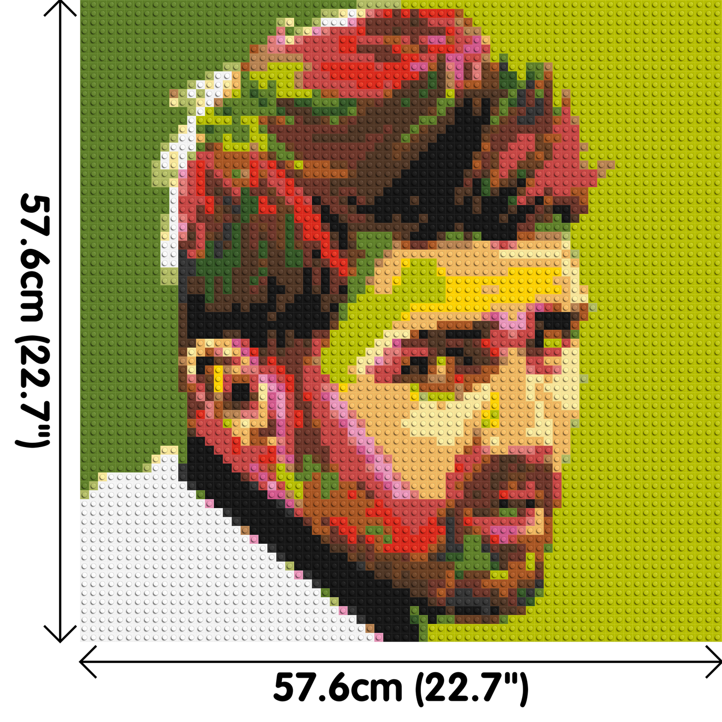 David Villa - Brick Art Mosaic Kit 3x3 large