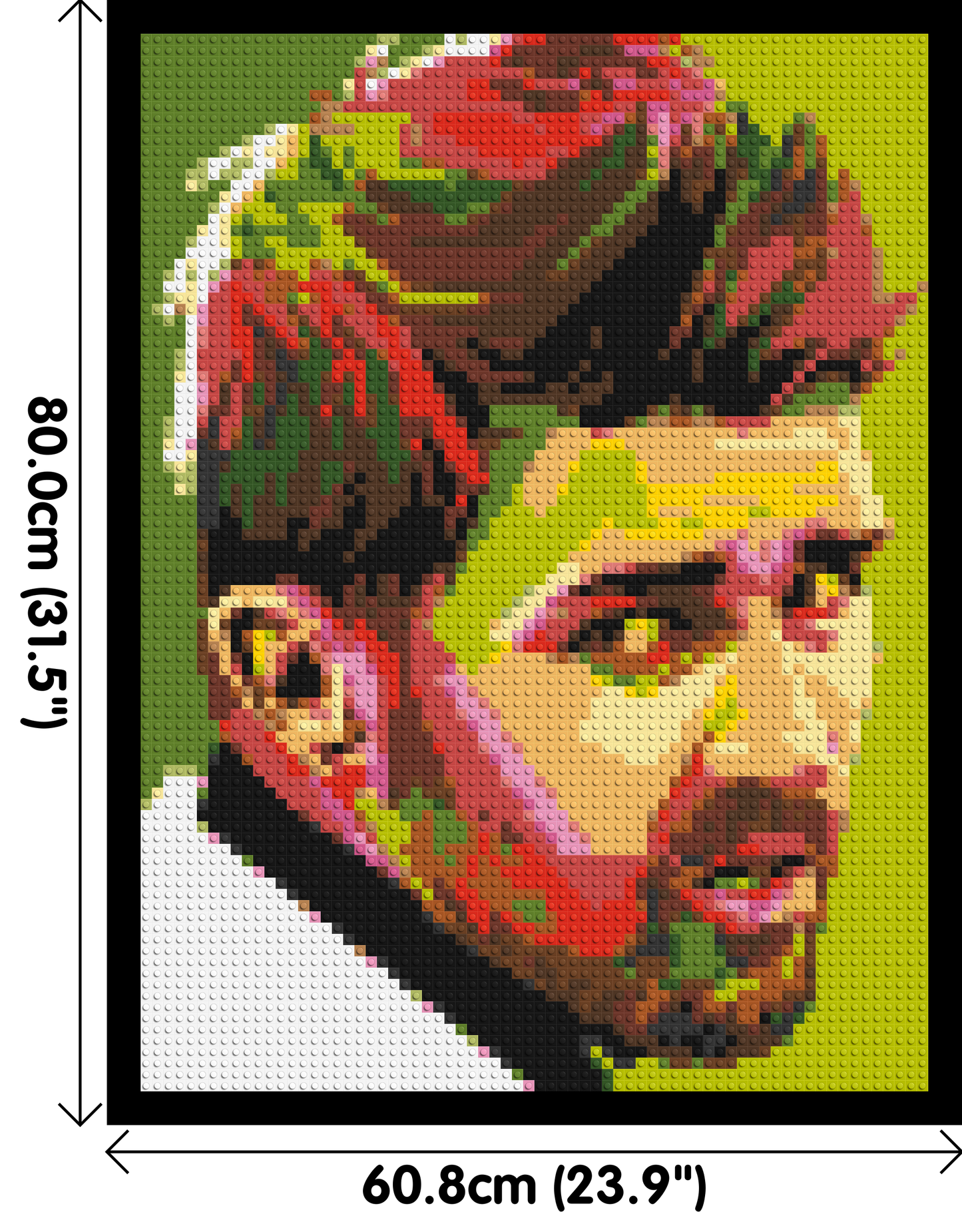 David Villa - Brick Art Mosaic Kit 3x4 large