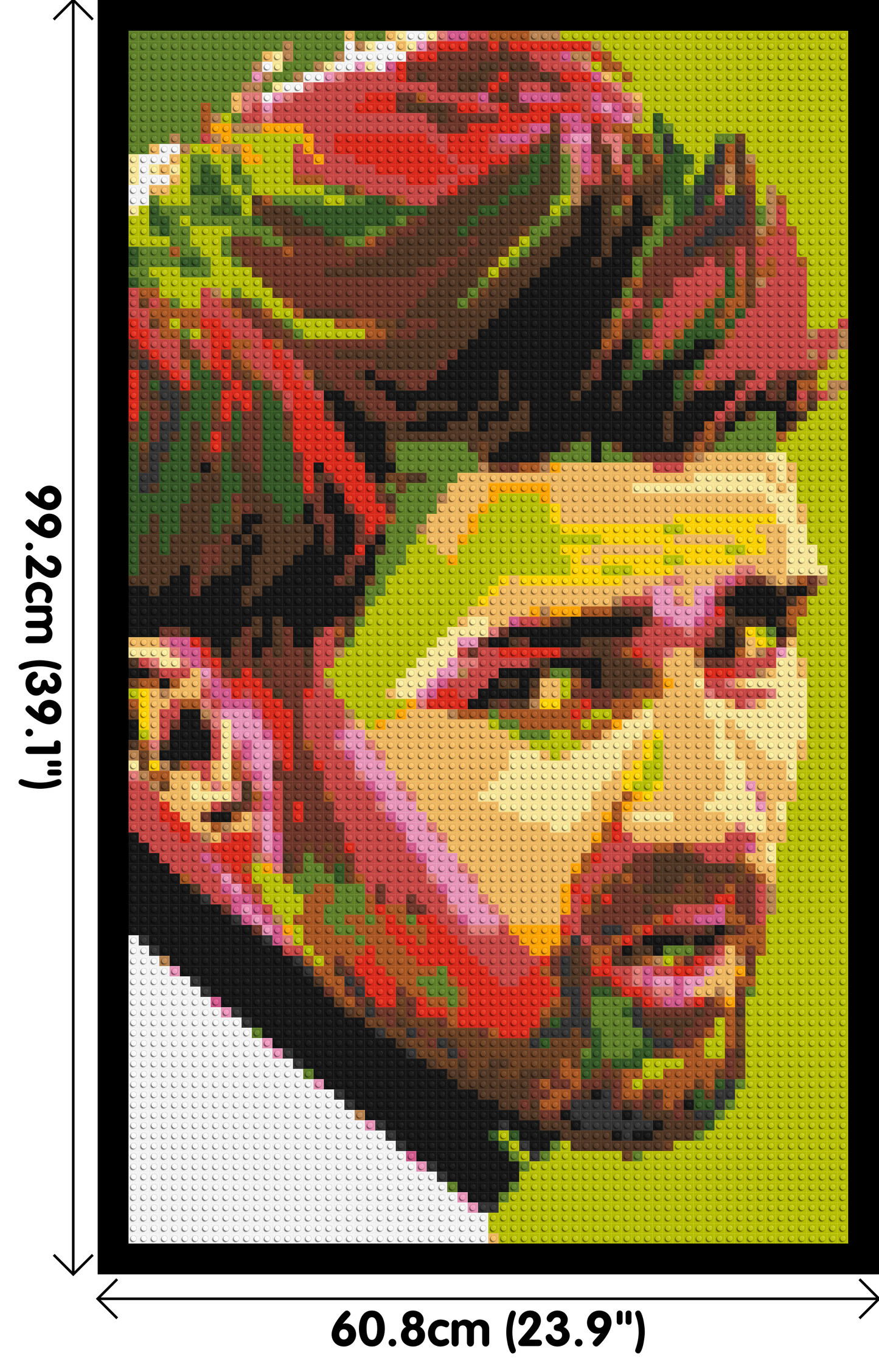 David Villa - Brick Art Mosaic Kit 3x5 large