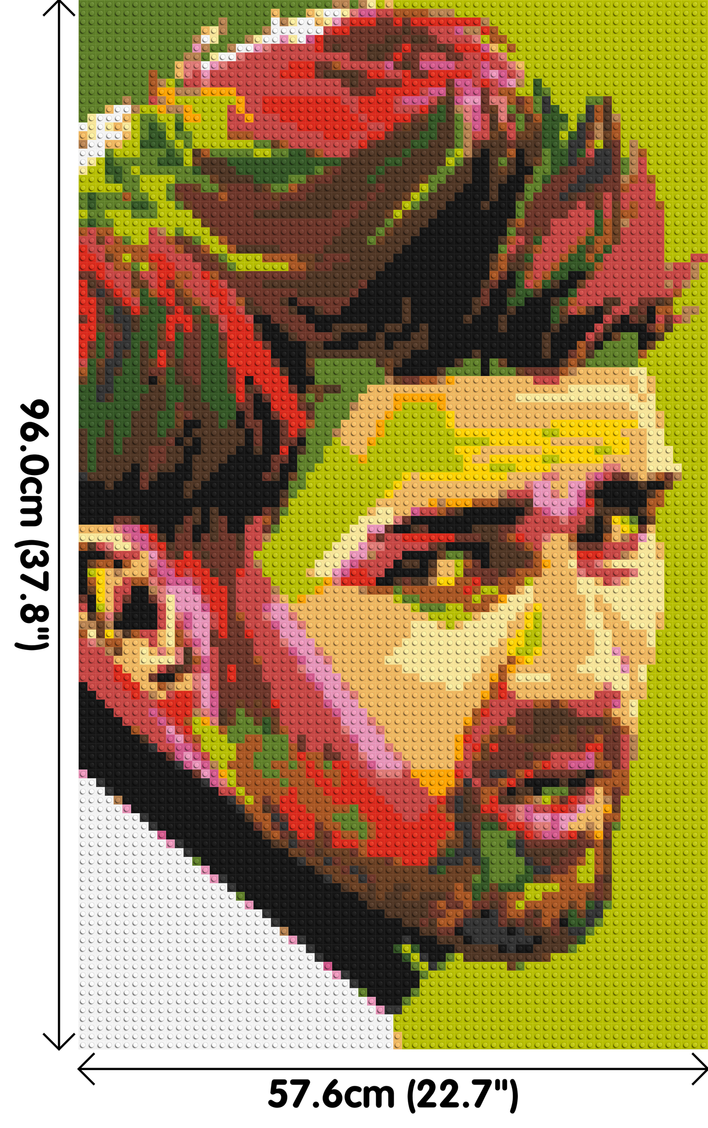 David Villa - Brick Art Mosaic Kit 3x5 large