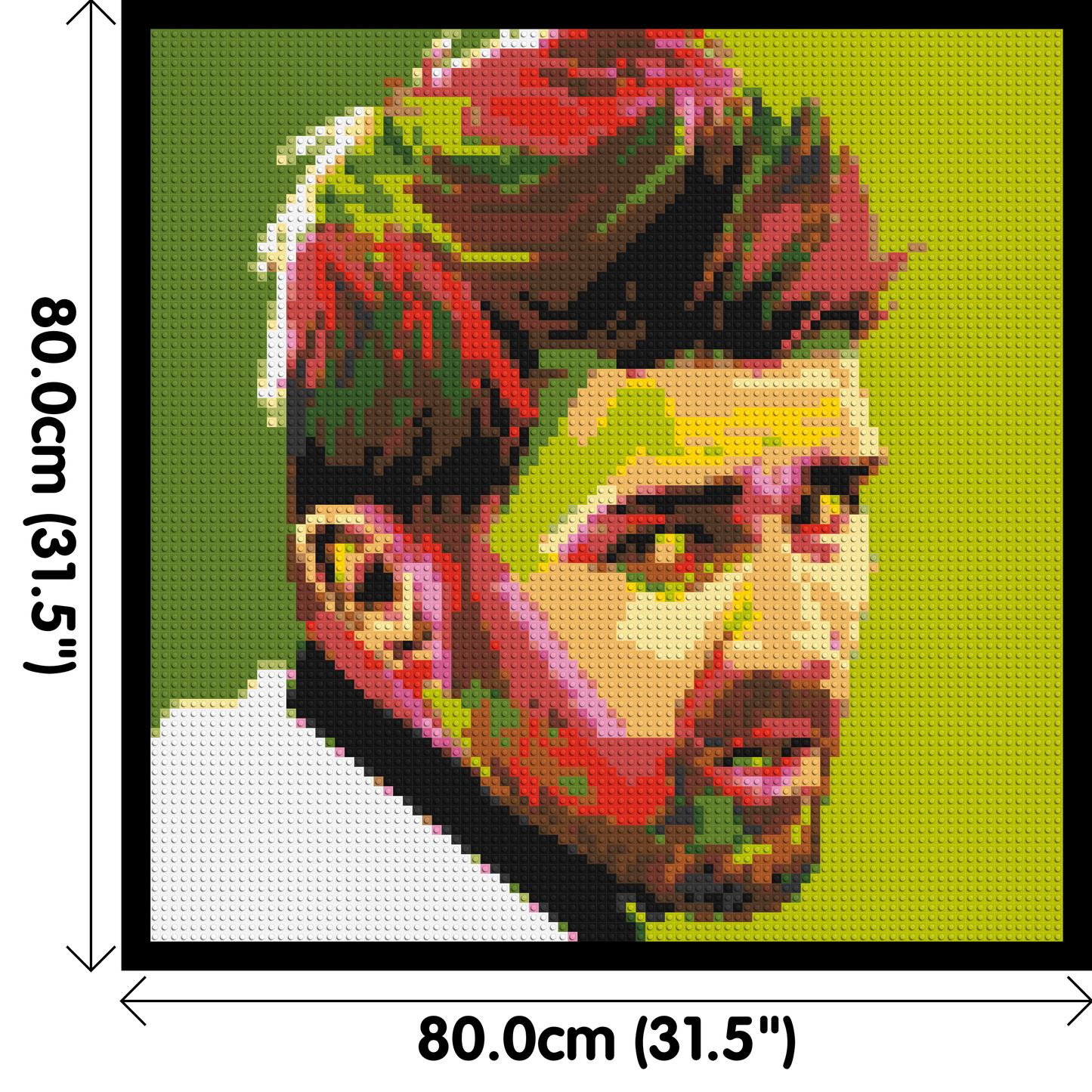 David Villa - Brick Art Mosaic Kit 4x4 large