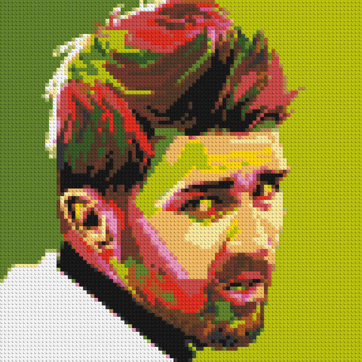 David Villa - Brick Art Mosaic Kit 4x4 large