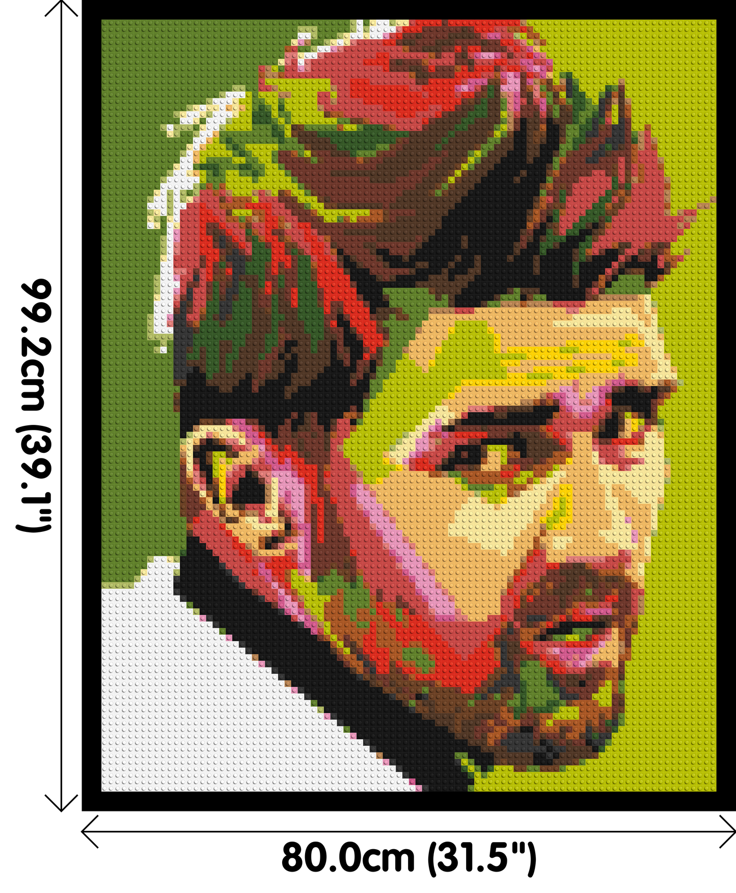 David Villa - Brick Art Mosaic Kit 4x5 large