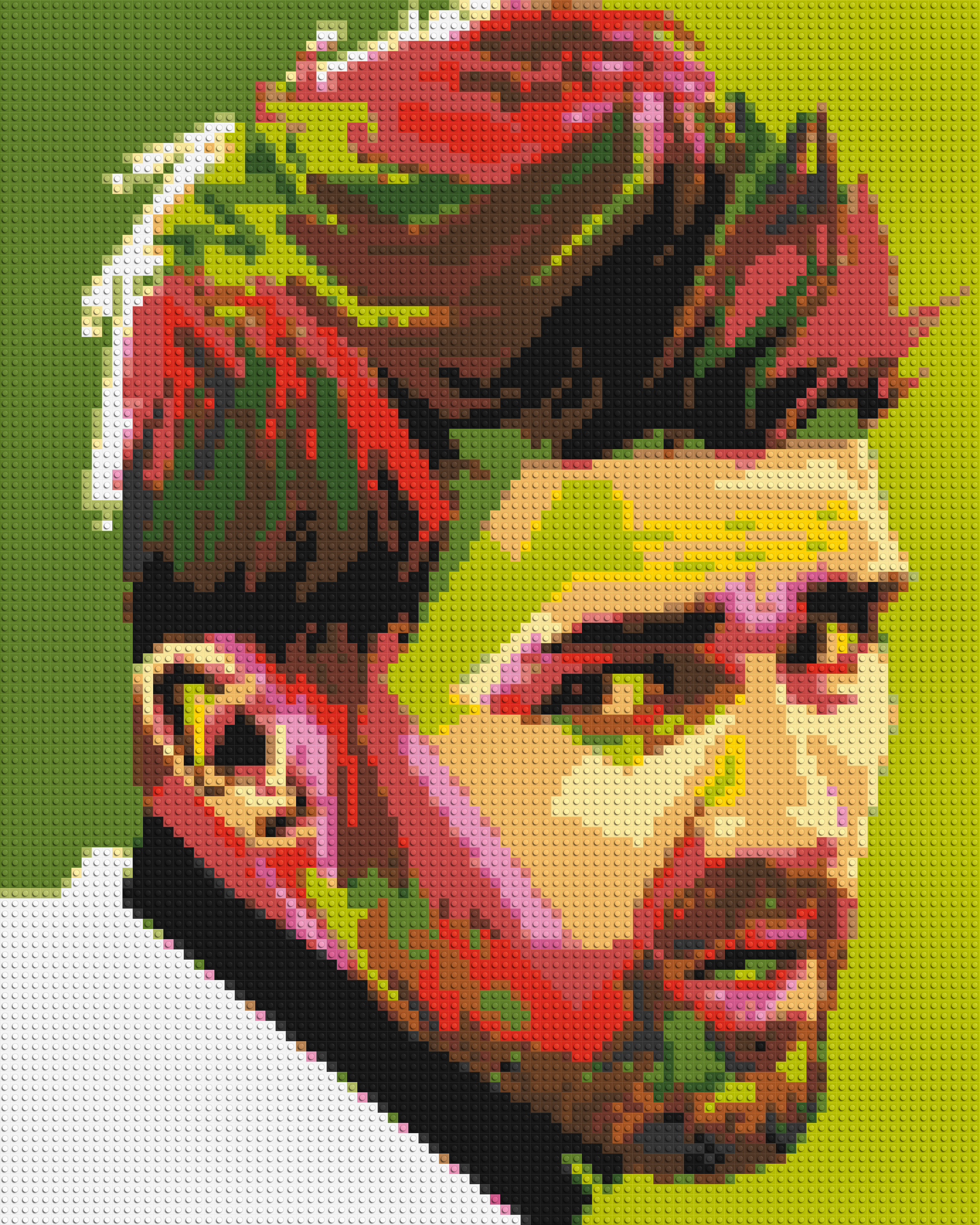 David Villa - Brick Art Mosaic Kit 4x5 large