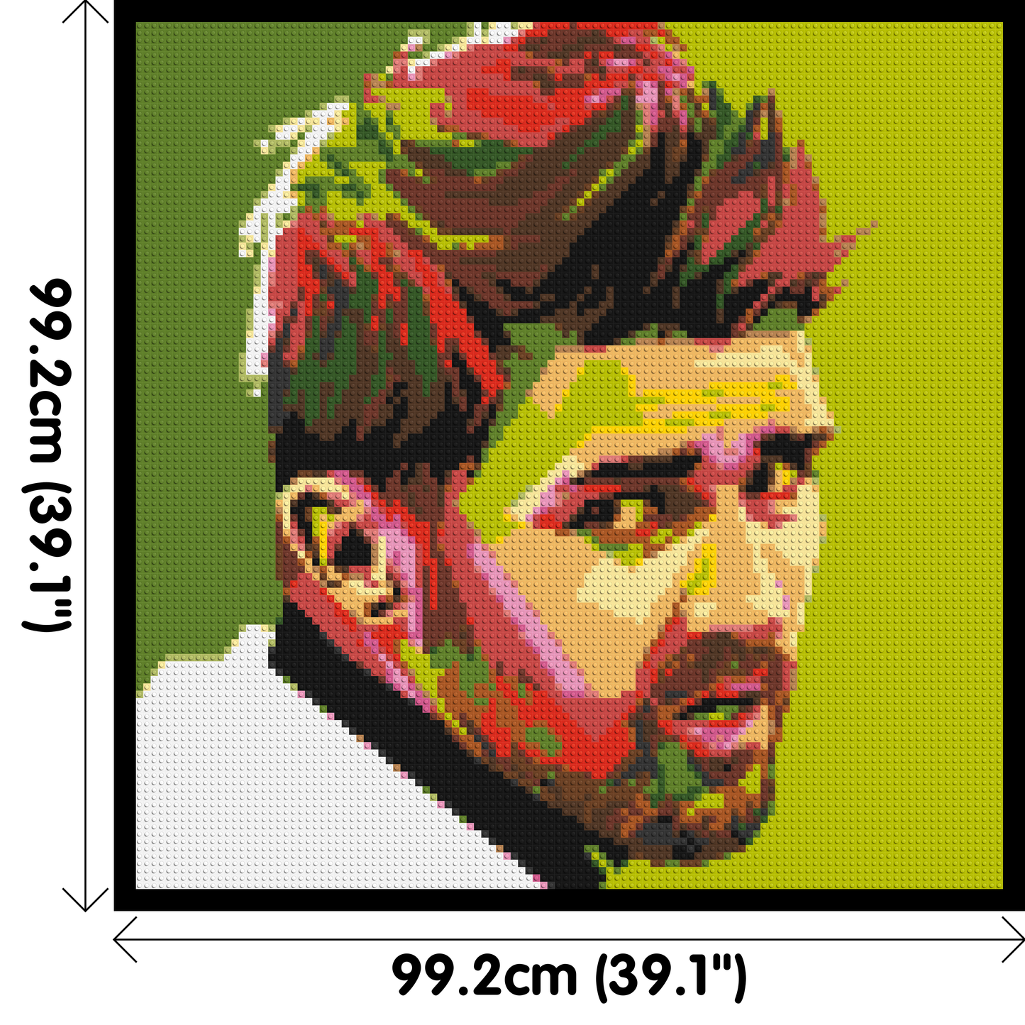 David Villa - Brick Art Mosaic Kit 5x5 large