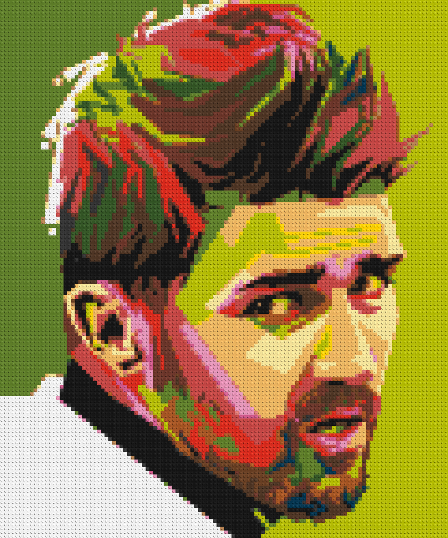 David Villa - Brick Art Mosaic Kit 5x6 large