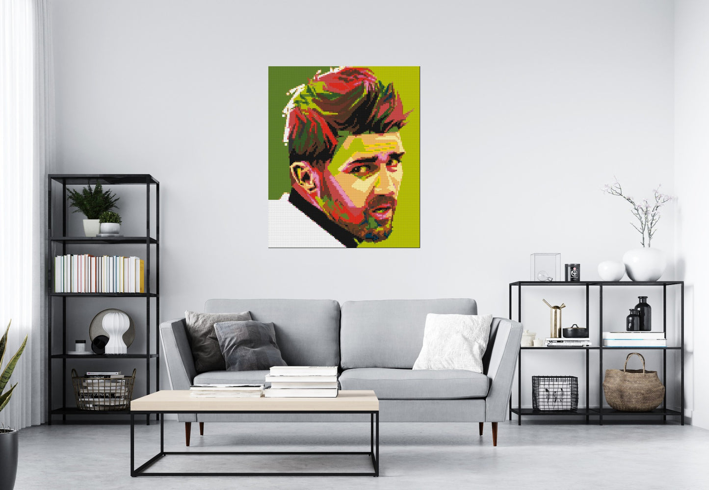 David Villa - Brick Art Mosaic Kit 5x6 large