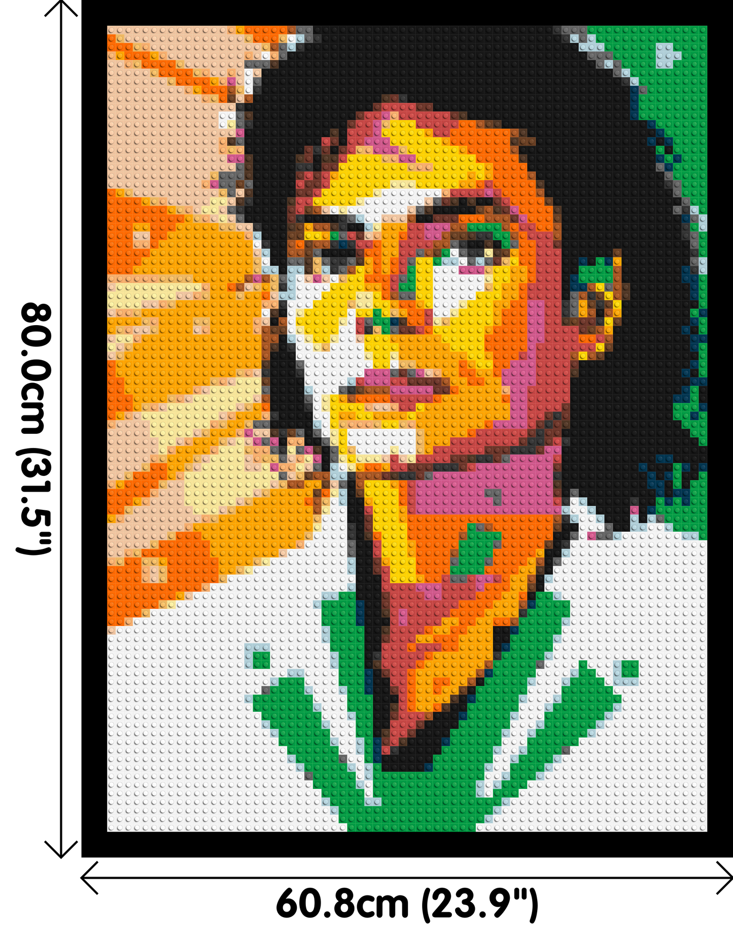 Michael Jackson - Brick Art Mosaic Kit 3x4 large