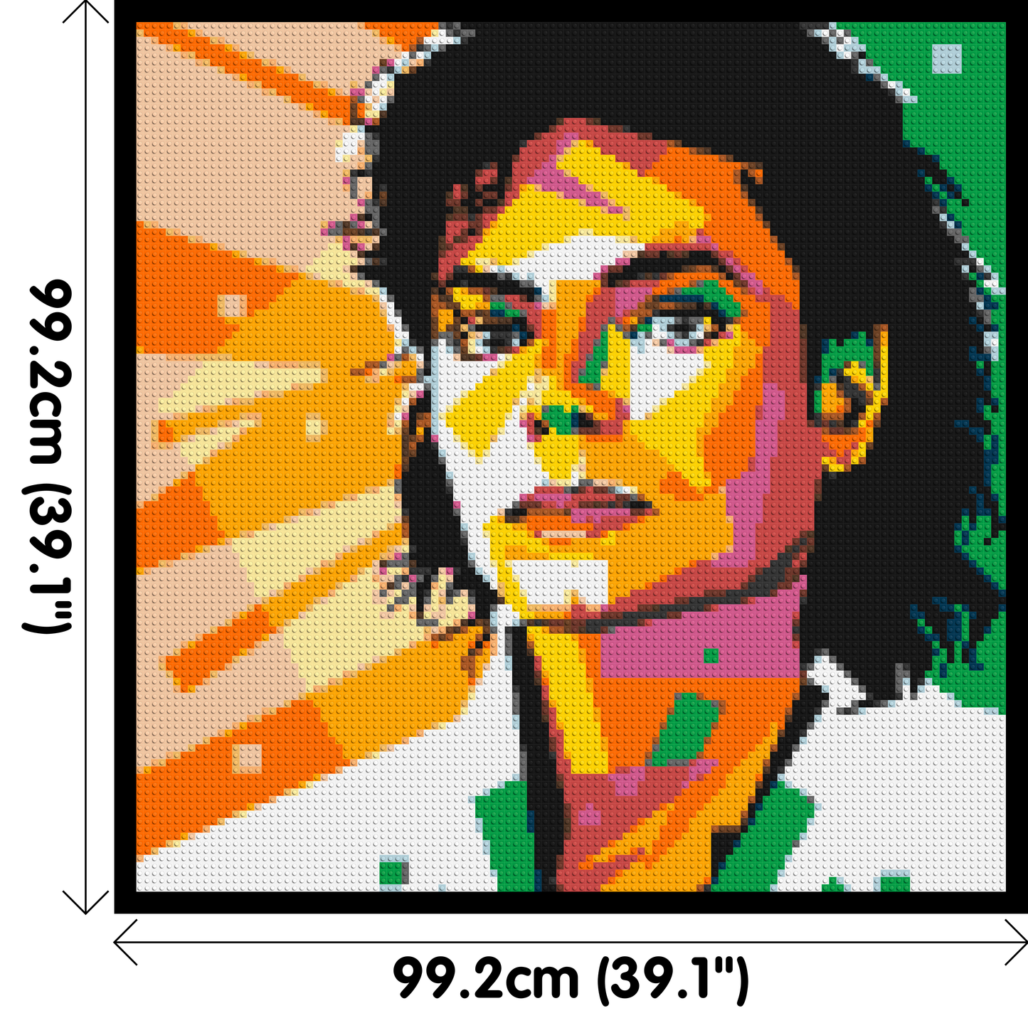 Michael Jackson - Brick Art Mosaic Kit 5x5 large