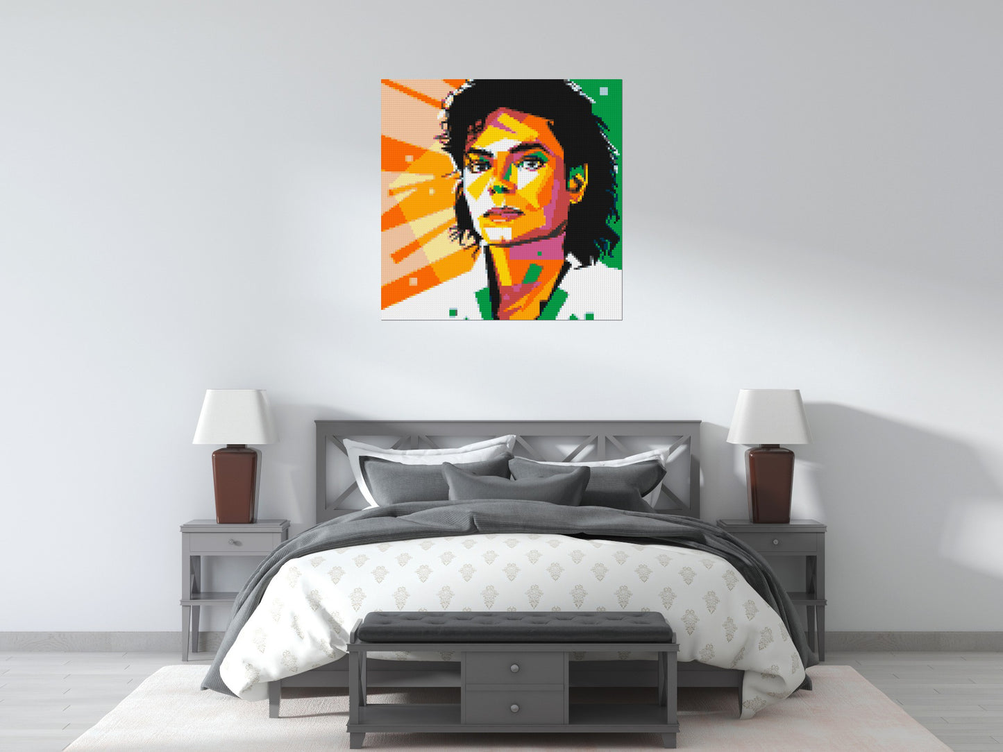 Michael Jackson - Brick Art Mosaic Kit 5x5 large