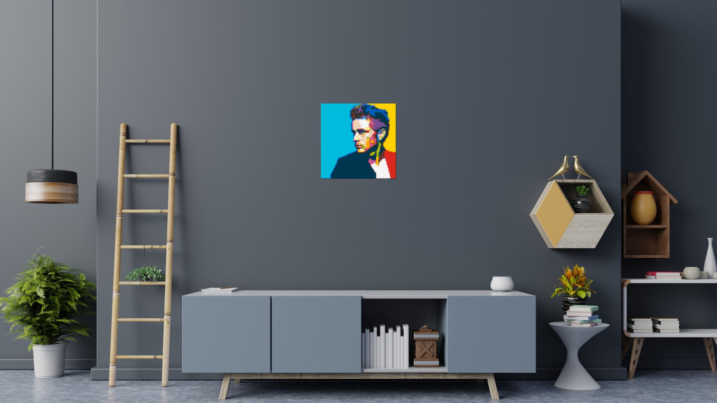 James Dean - Brick Art Mosaic Kit 3x3 large