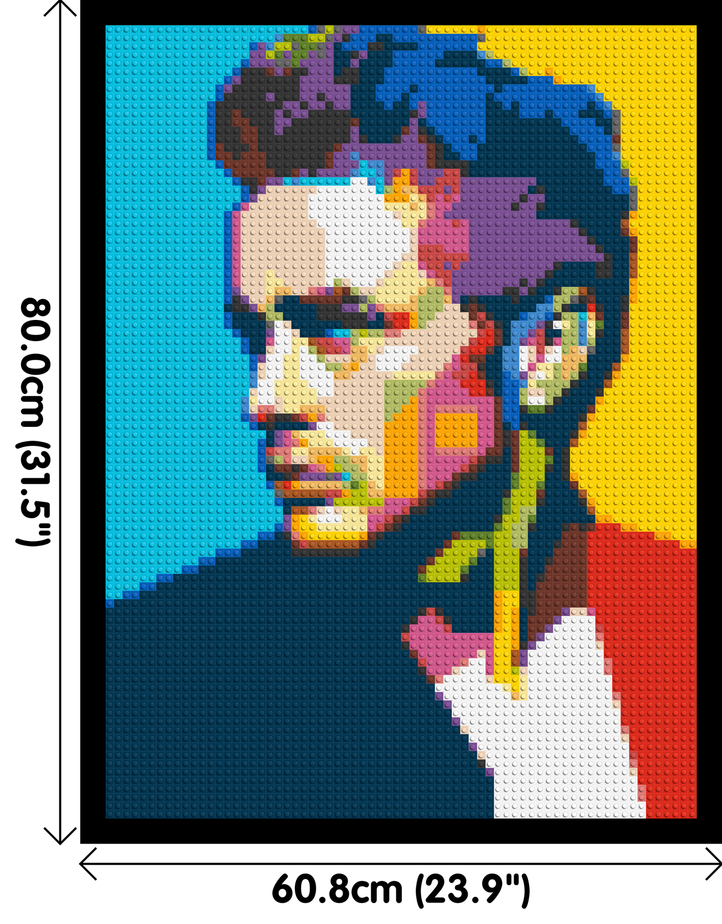 James Dean - Brick Art Mosaic Kit 3x4 large