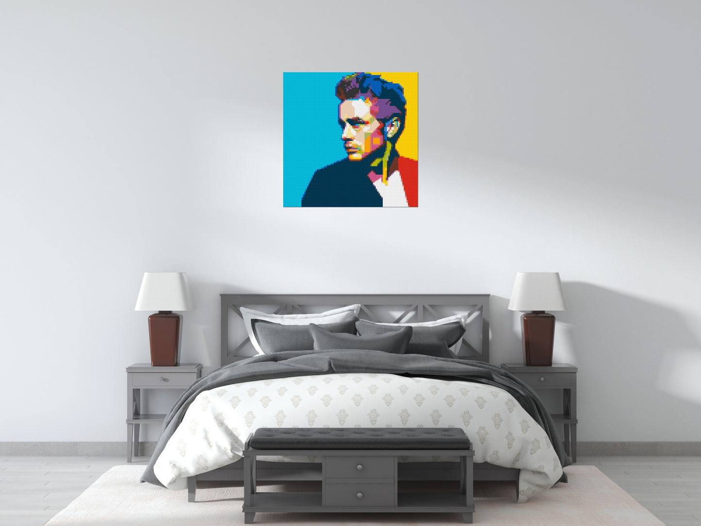 James Dean - Brick Art Mosaic Kit 4x4 large