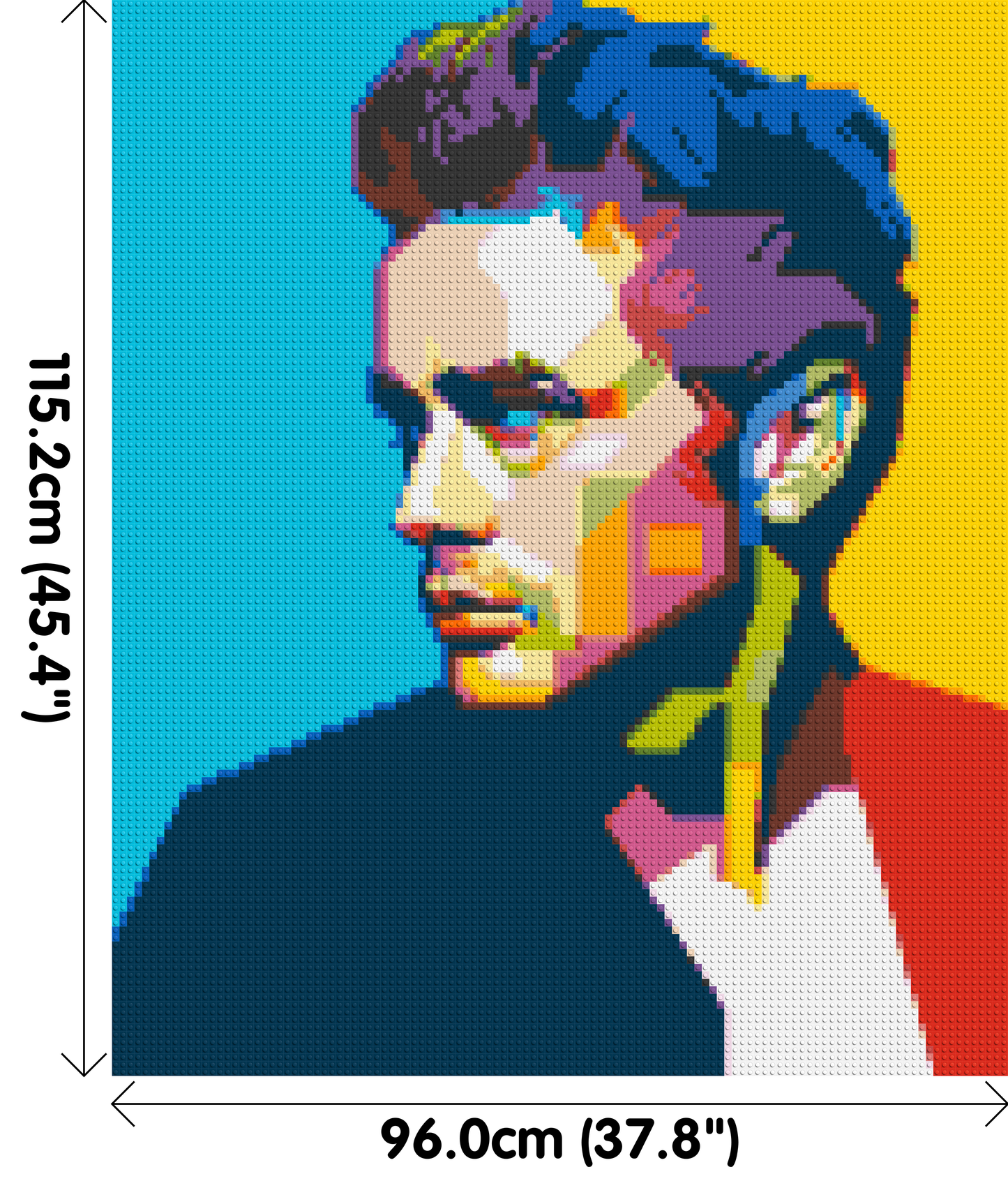 James Dean - Brick Art Mosaic Kit 5x6 large