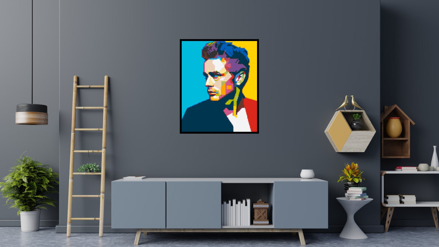 James Dean - Brick Art Mosaic Kit 5x6 large