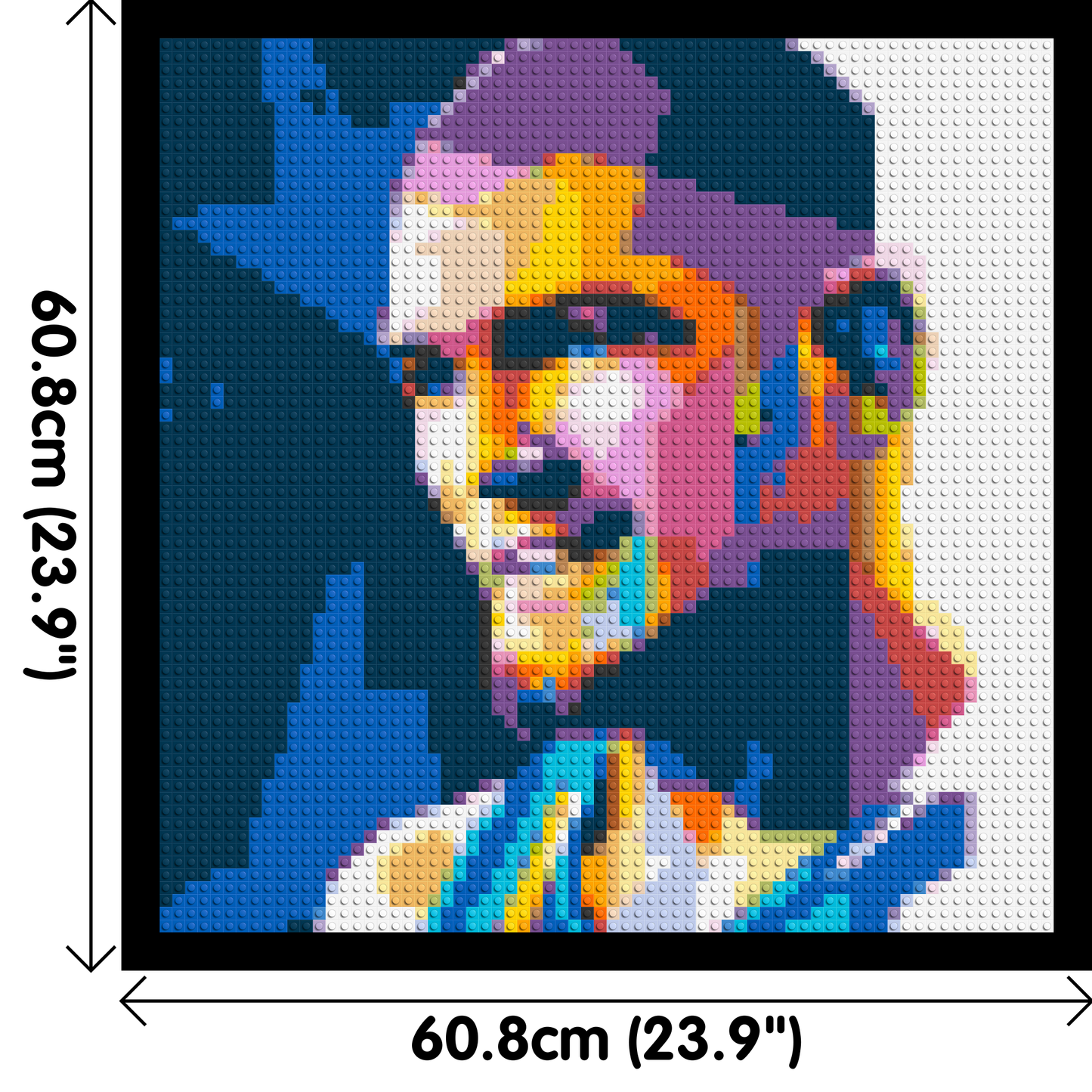 Khabib - Brick Art Mosaic Kit 3x3 large