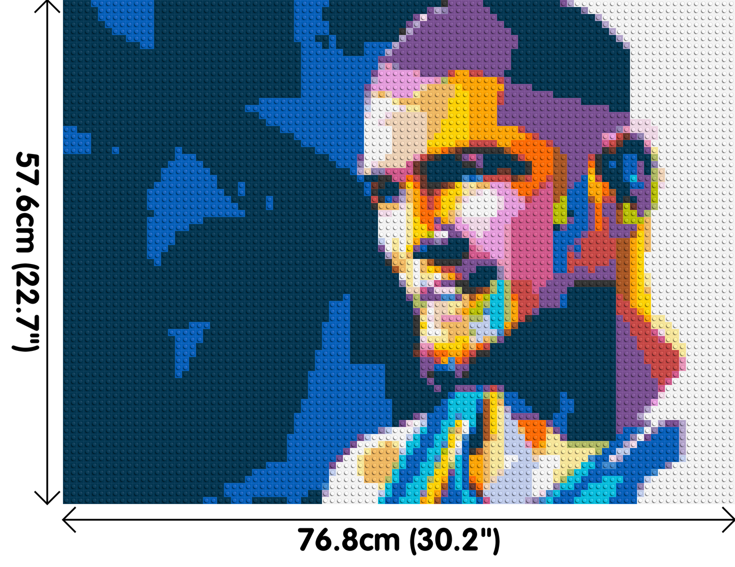 Khabib - Brick Art Mosaic Kit 4x3 large