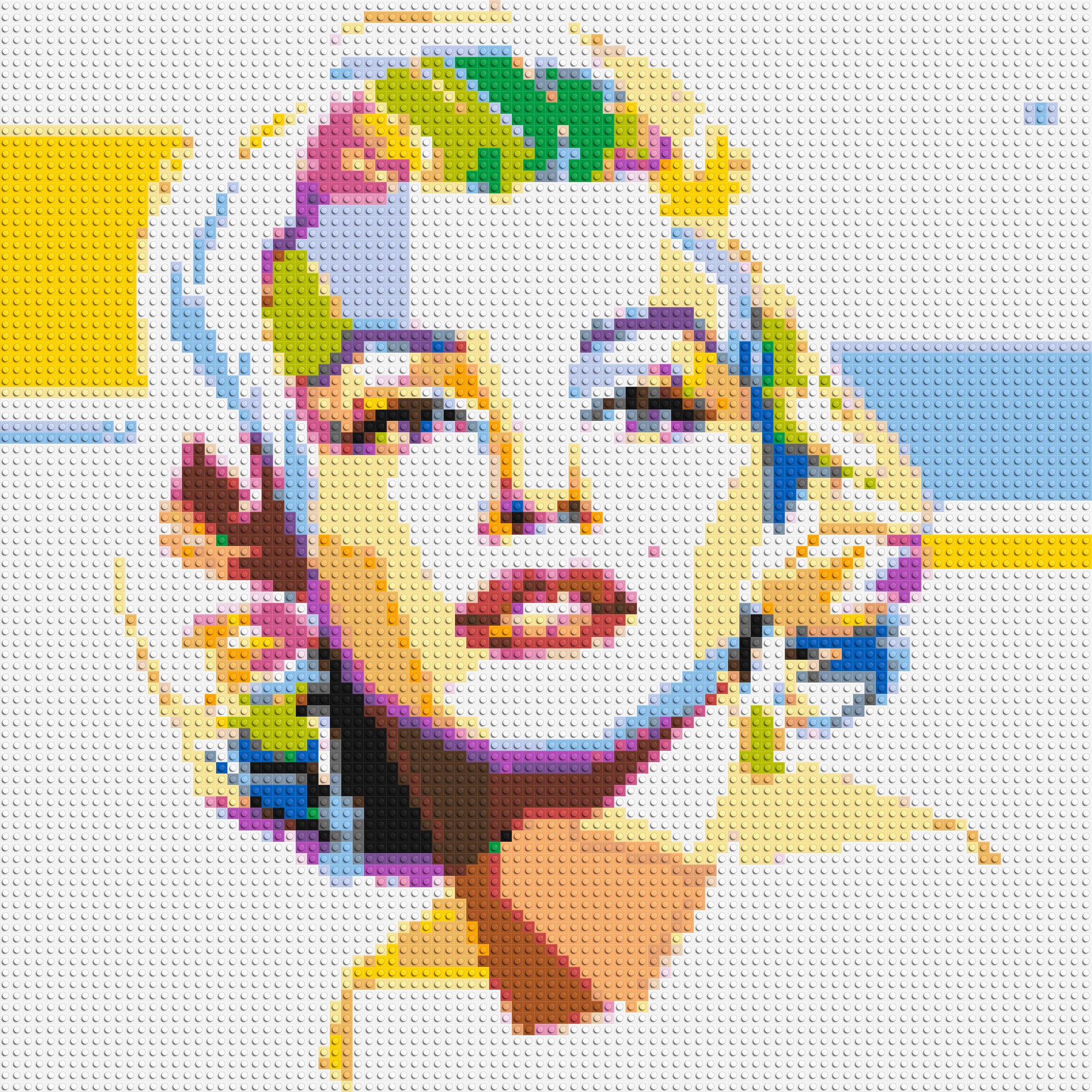 Marilyn Monroe - Brick Art Mosaic Kit 4x4 large