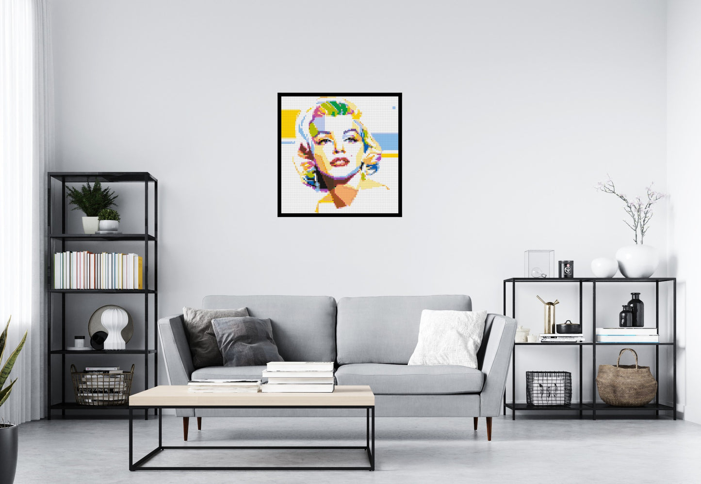 Marilyn Monroe - Brick Art Mosaic Kit 4x4 large