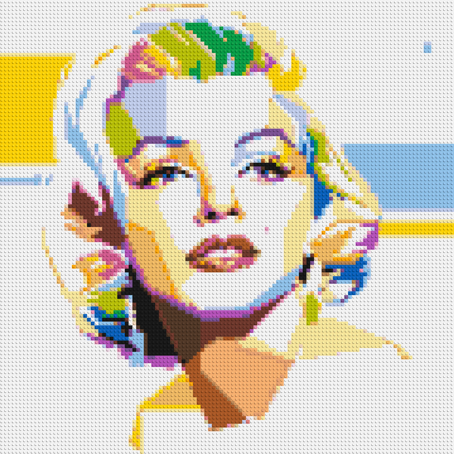 Marilyn Monroe - Brick Art Mosaic Kit 5x5 large