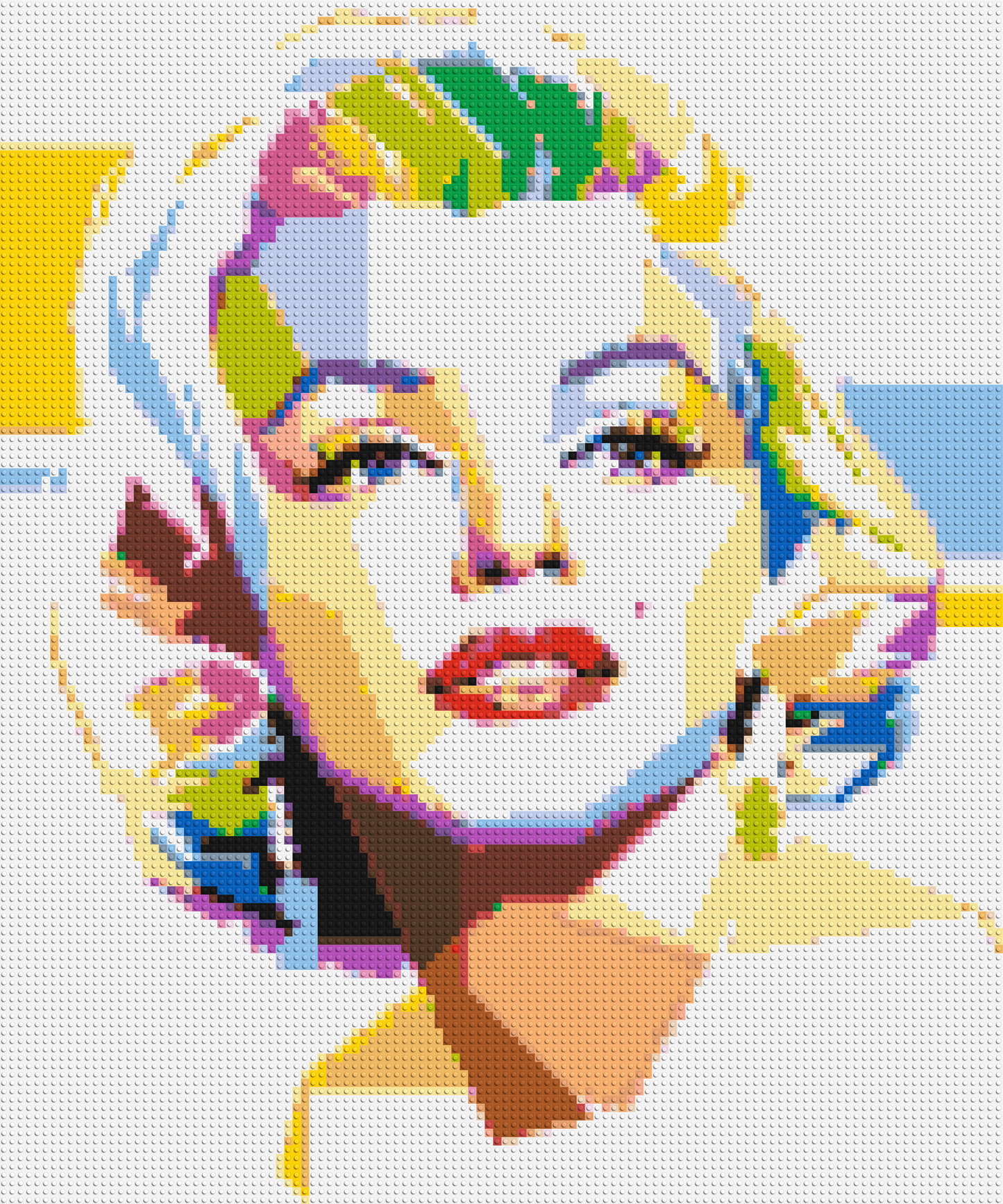 Marilyn Monroe - Brick Art Mosaic Kit 5x6 large