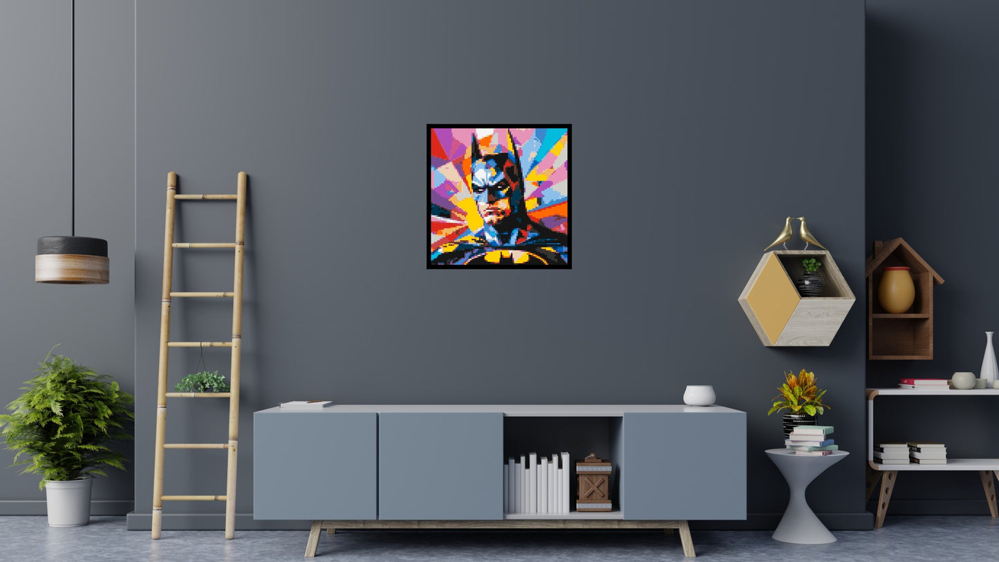 Batman - Brick Art Mosaic Kit 4x4 large