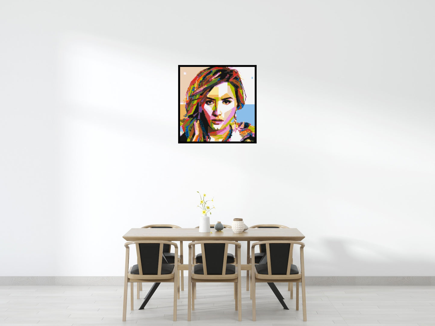 Demi Lovato - Brick Art Mosaic Kit 5x5 large